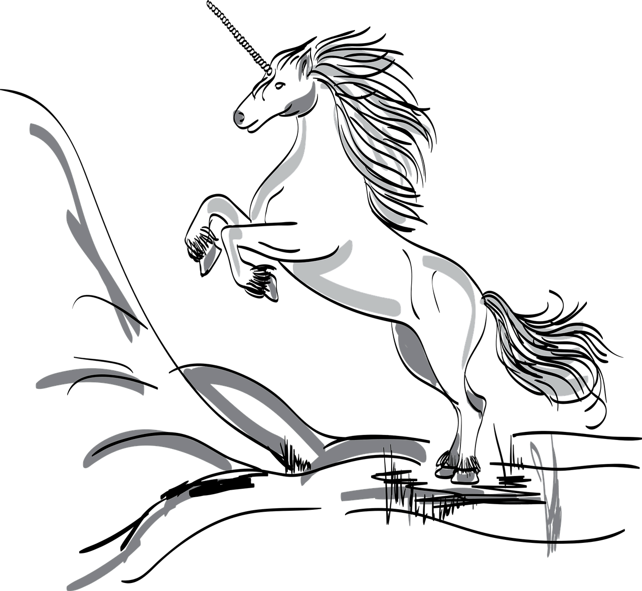 Coloriage Créatures et animaux à imprimer. Boupiou